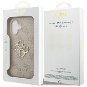 Dėklas Guess 4G Big Logo skirtas Apple iPhone 17 rožinės spalvos - Image 8