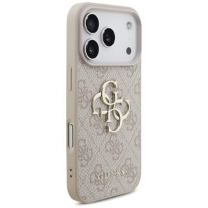 Dėklas Guess 4G Big Logo skirtas Apple iPhone 17 Pro rožinės spalvos - Image 4