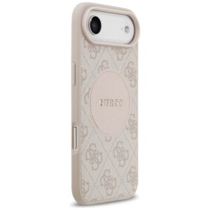 Dėklas Guess 4G Circle Classic Logo MagSafe skirtas Apple iPhone Air rožinės spalvos - Image 4
