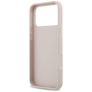 Dėklas Guess 4G Double Card Triangle skirtas Apple iPhone 17 Pro Max rožinės spalvos - Image 7