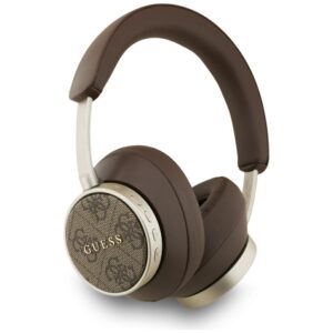 Ausinės Guess Bluetooth 4G Classic Logo rudos spalvos