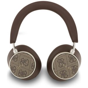 Ausinės Guess Bluetooth 4G Classic Logo rudos spalvos - Image 2