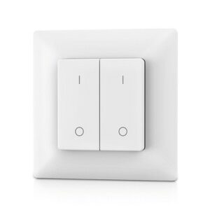 PF1-2 belaidis paviršinio montavimo reguliatorius, 1 spalvos, 2 zonų