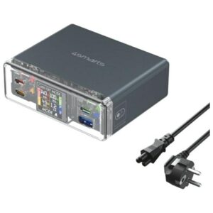 Įkrovimo stotelė 4smarts Lucid 300W pilkos spalvos - Image 1