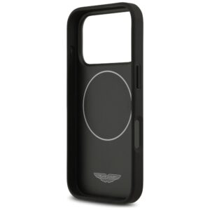 Dėklas Aston Martin HC Kevlar Counter Design MagSafe skirtas Apple iPhone 17 Pro juodos spalvos - Image 7