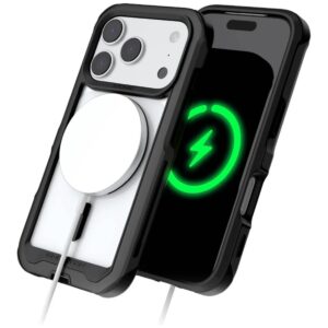 Dėklas Ghostek Atomic Slim MagSafe skirtas Apple iPhone 17 Pro juodos spalvos - Image 7