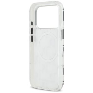 Karl Lagerfeld IML KL Monogram MagSafe dėklas skirtas Apple iPhone 17 Pro Max baltos spalvos - Image 7