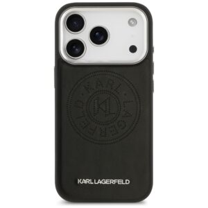 Karl Lagerfeld Point & Metal Logo MagSafe dėklas skirtas Apple iPhone 17 Pro juodos spalvos - Image 3
