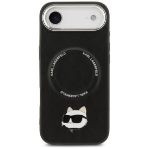 Karl Lagerfeld Choupette Pin MagSafe dėklas skirtas Apple iPhone Air juodos spalvos - Image 3