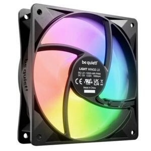 be quiet! Light Wings LX ARGB PWM Fan, Triple Pack - 120mm, black - Image 2
