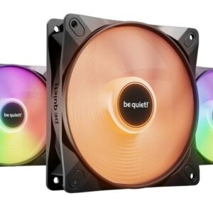 be quiet! Light Wings LX ARGB PWM Fan, Triple Pack - 120mm, black