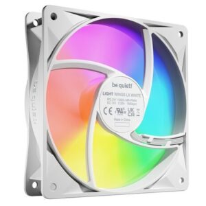 be quiet! Light Wings LX ARGB PWM Fan, Triple Pack - 120mm, white - Image 2