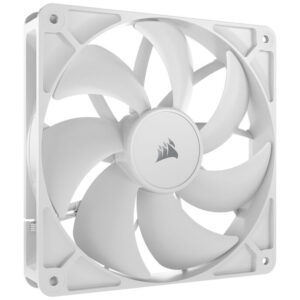 Corsair RS Series 140, PWM korpuso ventiliatorius - 140mm, baltos spalvos - Image 1