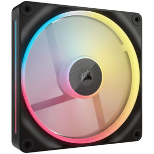 Corsair iCUE Link LX140-R RGB, PWM korpuso ventiliatorius - 140mm, juodos spalvos