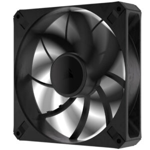 Corsair RS Series RS140 Max PWM korpuso ventiliatorius - 140mm, juodos spalvos, 2er-Pack - Image 2