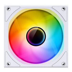 Jonsbo ZK-120WR Reverse PWM korpuso ventiliatorius, A-RGB - 120mm, baltos spalvos, 3er-Pack - Image 2