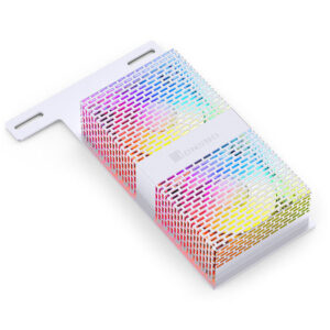 Jonsbo NF-2 RAM cooler, ARGB - baltos spalvos