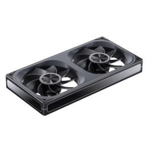 Jonsbo ZA-240 korpuso ventiliatorius, Reverse Blade, PWM, ARGB - 240mm, juodos spalvos - Image 2