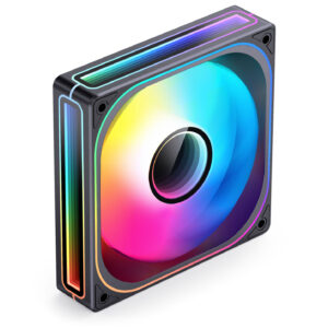 Jonsbo ZB-120 Fan, Reverse Blade, PWM, ARGB - 120mm, black