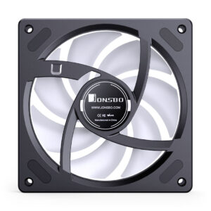 Jonsbo ZB-120 Fan, Reverse Blade, PWM, ARGB - 120mm, black - Image 2