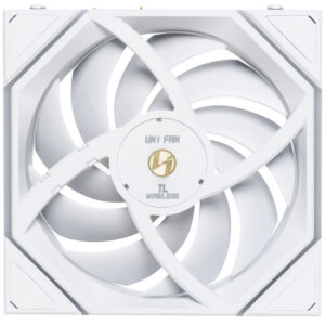 Lian Li UNI FAN TL Wireless korpuso ventiliatorius, ARGB, PWM - Reverse Blade, 120mm, baltos spalvos - Image 2