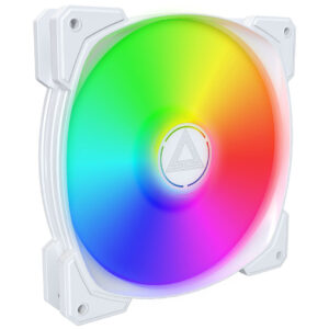 Montech HP140 PWM ARGB korpuso ventiliatorius, 3er Pack - 140mm, baltos spalvos - Image 2