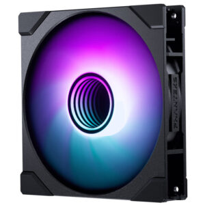 PHANTEKS M25 Gen2 PWM D-RGB korpuso ventiliatorius - 140mm, juodos spalvos