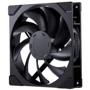 PHANTEKS M25 Gen2 PWM korpuso ventiliatorius, 3er-Pack - 140mm, juodos spalvos - Image 2