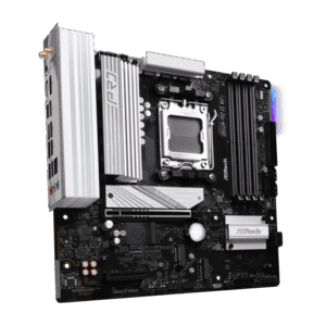 ASROCK B850M Pro RS WiFi pagrindinė plokštė, Sockel AM5, AMD B850, Micro-ATX, DDR5 - Image 2