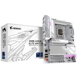 GIGABYTE Z890 Aorus Elite WF7 ICE pagrindinė plokštė, Sockel LGA 1851, Intel Z890, ATX, DDR5