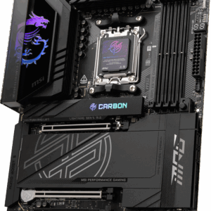 MSI MPG X870E Carbon WiFi motherboard, Socket AM5, AMD X870E, ATX, DDR5 - Image 2