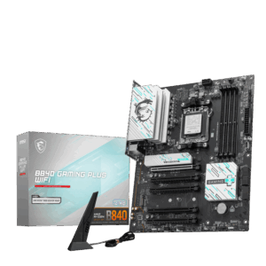 MSI B840 Gaming Plus WiFi Motherboard, socket AM5, AMD B840, ATX, DDR5