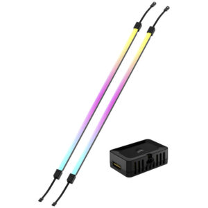 Corsair iCUE LINK LS350 Aurora RGB Light Strips - 350mm Kit - Image 2