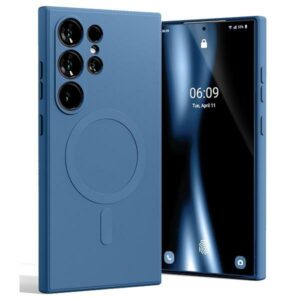 Mercury MagSafe Semi-Silicone Samsung Galaxy S24Ultra S928 mėlynos spalvos - Image 1