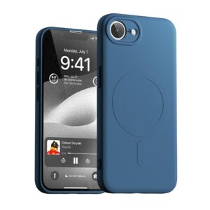 Case Mercury Semi-Silicone MagSafe Apple iPhone 16E mėlynos spalvos