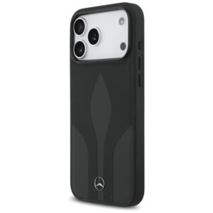 Dėklas Mercedes Leather The Move MagSafe skirtas Apple iPhone 17 Pro Max juodos spalvos - Image 2
