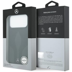 Dėklas Mercedes Leather The Move MagSafe skirtas Apple iPhone 17 Pro Max juodos spalvos - Image 8