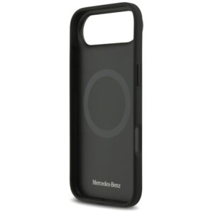 Mercedes Leather Star Pattern Stripes MagSafe dėklas skirtas Apple iPhone Air juodos spalvos - Image 7