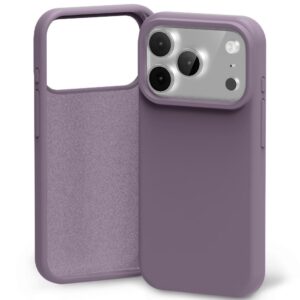 Dėklas Mercury Silicone skirtas Apple iPhone 17 Pro Max violetinės spalvos