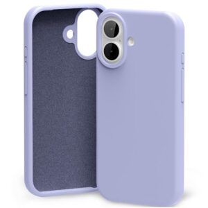 Mercury Silicone dėklas skirtas Apple iPhone 17 levandų spalvos