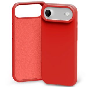 Mercury Silicone dėklas skirtas Apple iPhone 17 Air raudonos spalvos