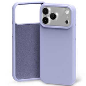 Dėklas Mercury Silicone skirtas Apple iPhone 17 Pro Max levandų spalvos