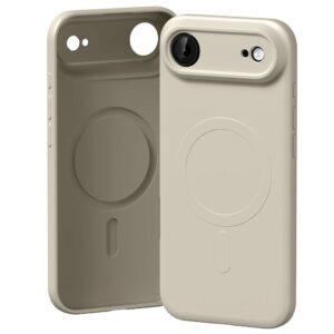 Mercury Semi-Silicone MagSafe dėklas skirtas Apple iPhone 17 Air Stone