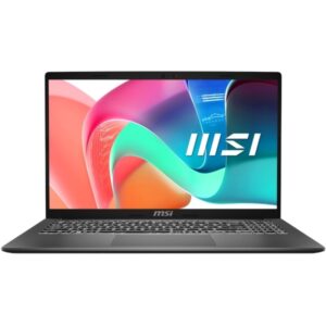 Nešiojamas kompiuteris MSI Modern 15 F13MG-646XHR Intel i5 - 1334U / 16GB / 512GB SSD / 15.6" FHD IPS-level / Intel Graphics / Windows 11 Home / US išdėstymas / pilkos spalvos