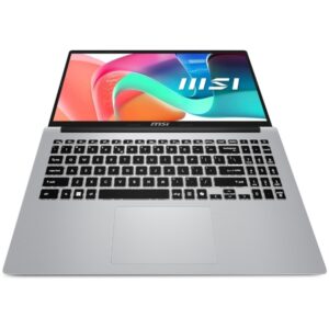 Nešiojamas kompiuteris MSI Modern 15 F1MG-652XHR Intel Core 7 / 16GB / 512GB SSD / 15.6" FHD IPS-level / Intel Graphics / Windows 11 Home / US išdėstymas / sidabro spalvos - Image 4
