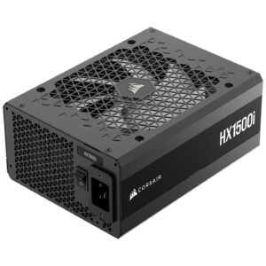Corsair HXi Series (2025) HX1500i PSU 80 PLUS Platinum PSU, modular, ATX 3.1, PCIe 5.1 - 1.500 Watt, juodos spalvos