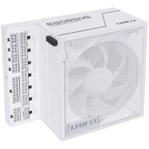 Lian Li EDGE GOLD 850 80 PLUS Gold Power Supply, PCIe 5.1, ATX 3.1 - 850 Watts, white