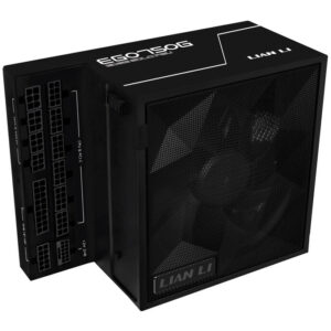 Lian Li EDGE EG750 80 PLUS Gold PSU, PCIe 5.1, ATX 3.1 - 750 Watt, juodos spalvos