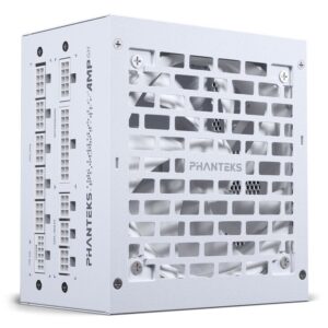 Phanteks AMP GH 850W 80 PLUS Gold Power Supply, PCIe 5.1, ATX 3.1 - 850 Watt, white