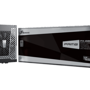 Seasonic Prime PX-2200 PSU, 80 PLUS Platinum, vollmodular, ATX 3.1, PCIe 5.1 - 2.200 Watt